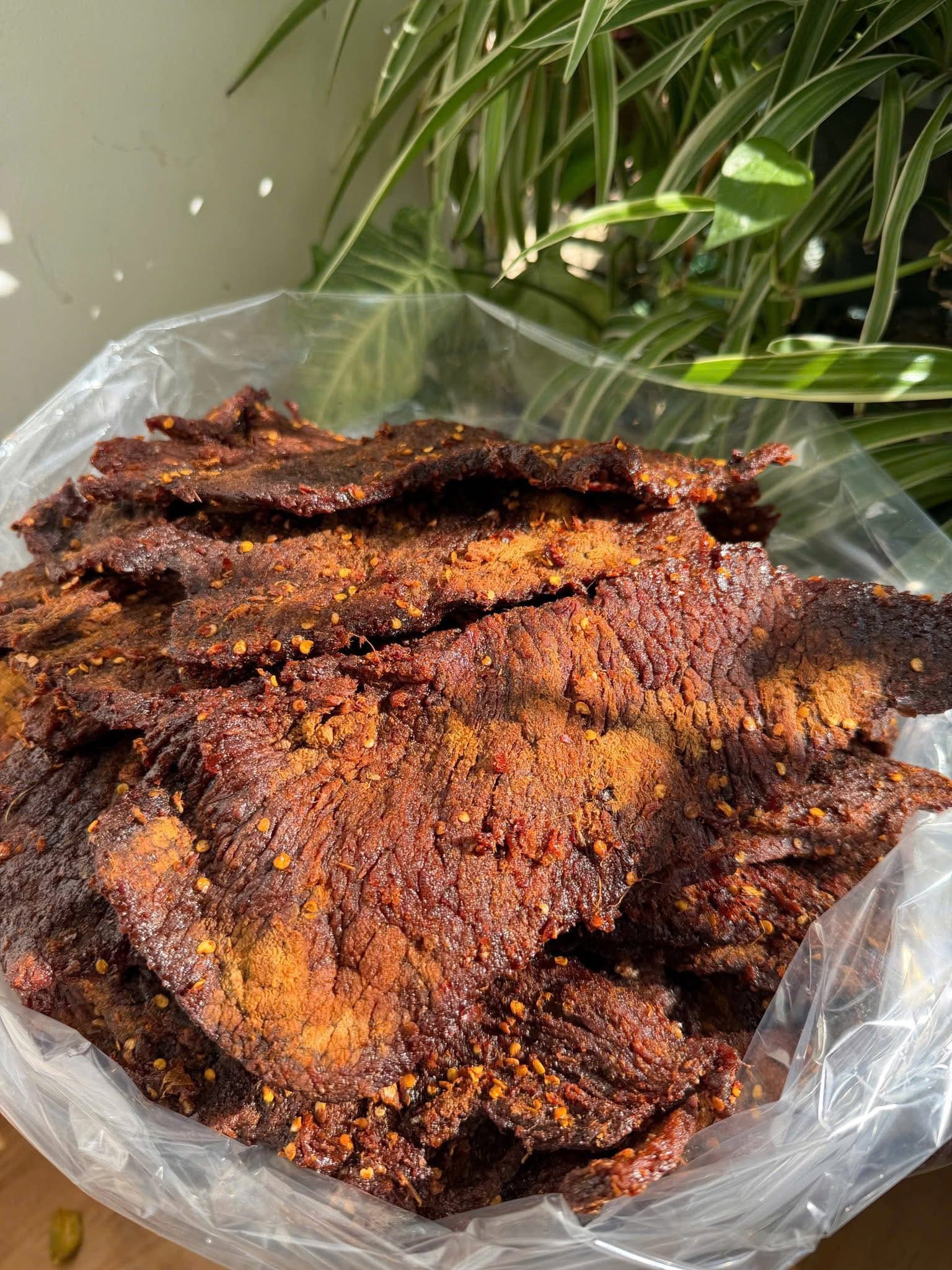 Spicy Lemongrass Beef Jerky